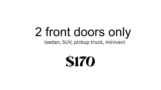 Ceramic - 2 Doors only *Sedan, SUV, Pickup Truck, Minivan*