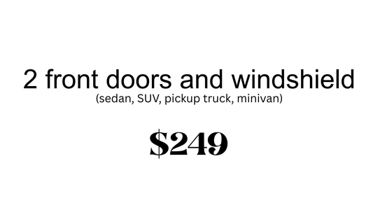 Obsidian - 2 Doors and Windshield *SUV, Truck, Minivan*