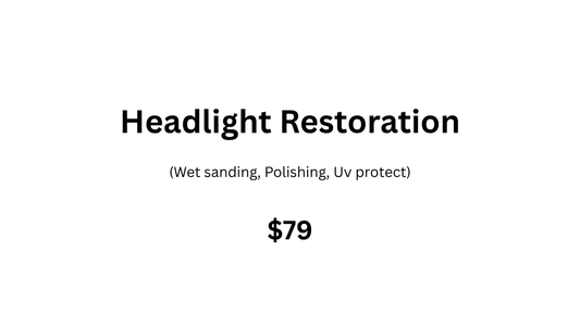 Headlight restoration